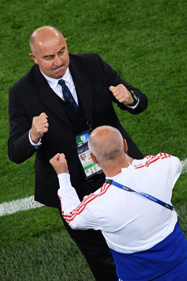 Футбол. ЧМ-2018. Матч Россия - Египет