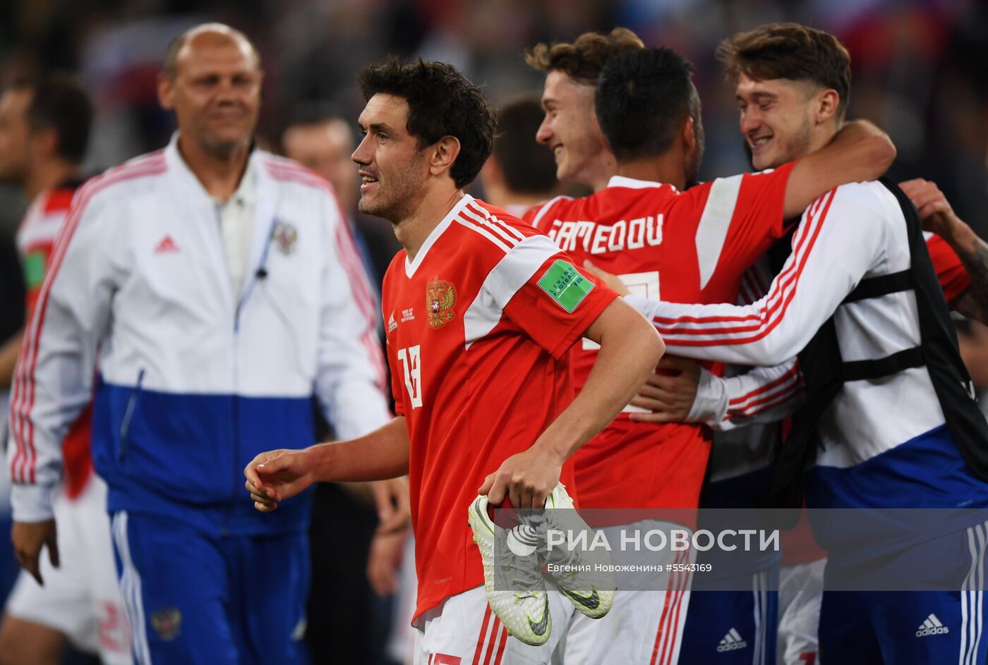 Футбол. ЧМ-2018. Матч Россия - Египет