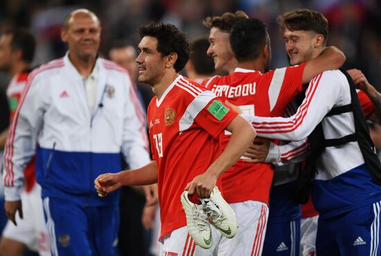 Футбол. ЧМ-2018. Матч Россия - Египет 