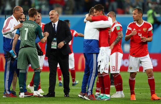 Футбол. ЧМ-2018. Матч Россия - Египет 