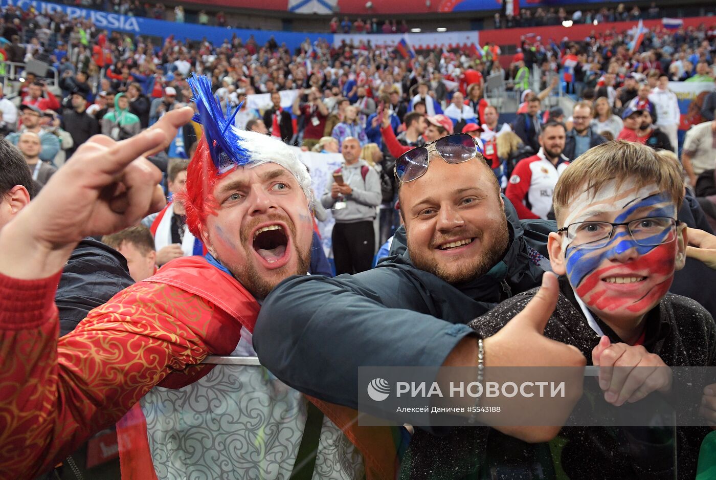 Футбол. ЧМ-2018. Матч Россия - Египет