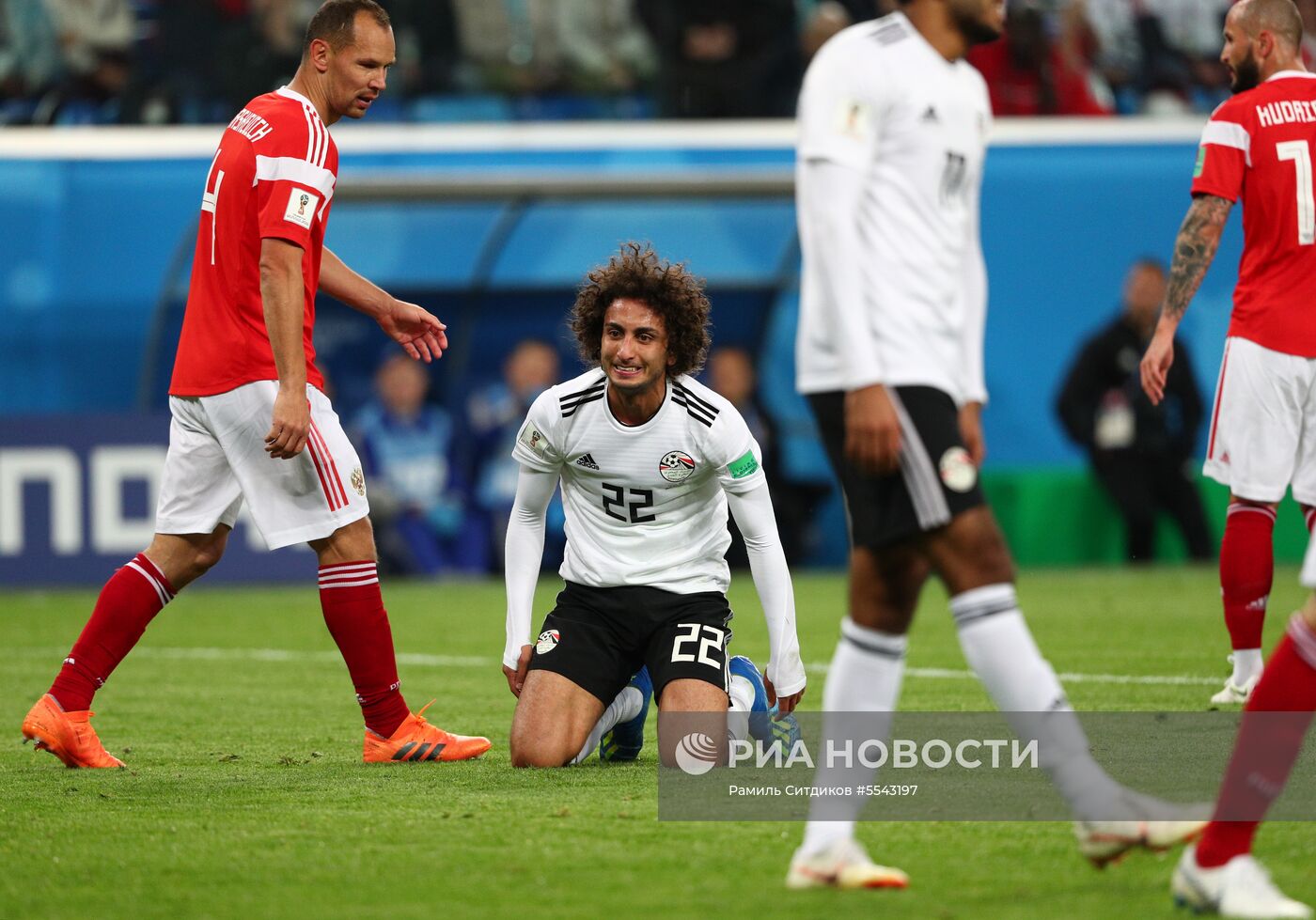 Футбол. ЧМ-2018. Матч Россия - Египет