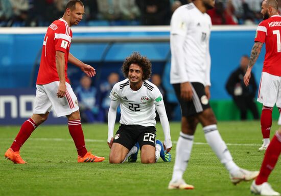 Футбол. ЧМ-2018. Матч Россия - Египет 