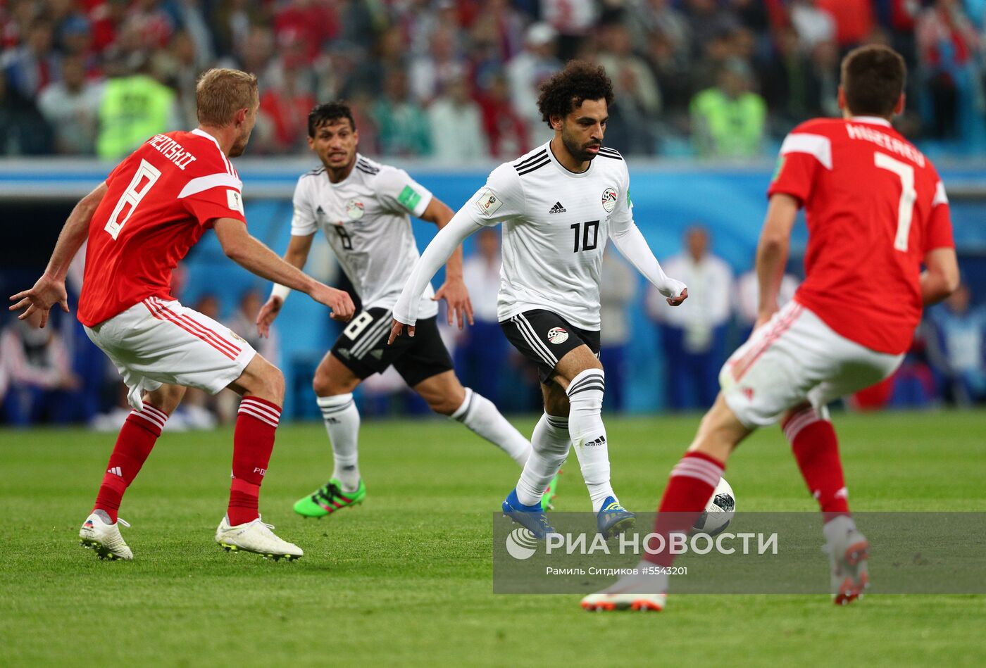 Футбол. ЧМ-2018. Матч Россия - Египет 