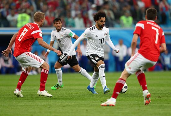 Футбол. ЧМ-2018. Матч Россия - Египет 