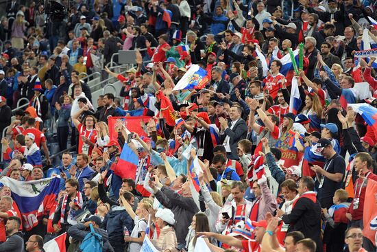 Футбол. ЧМ-2018. Матч Россия - Египет 