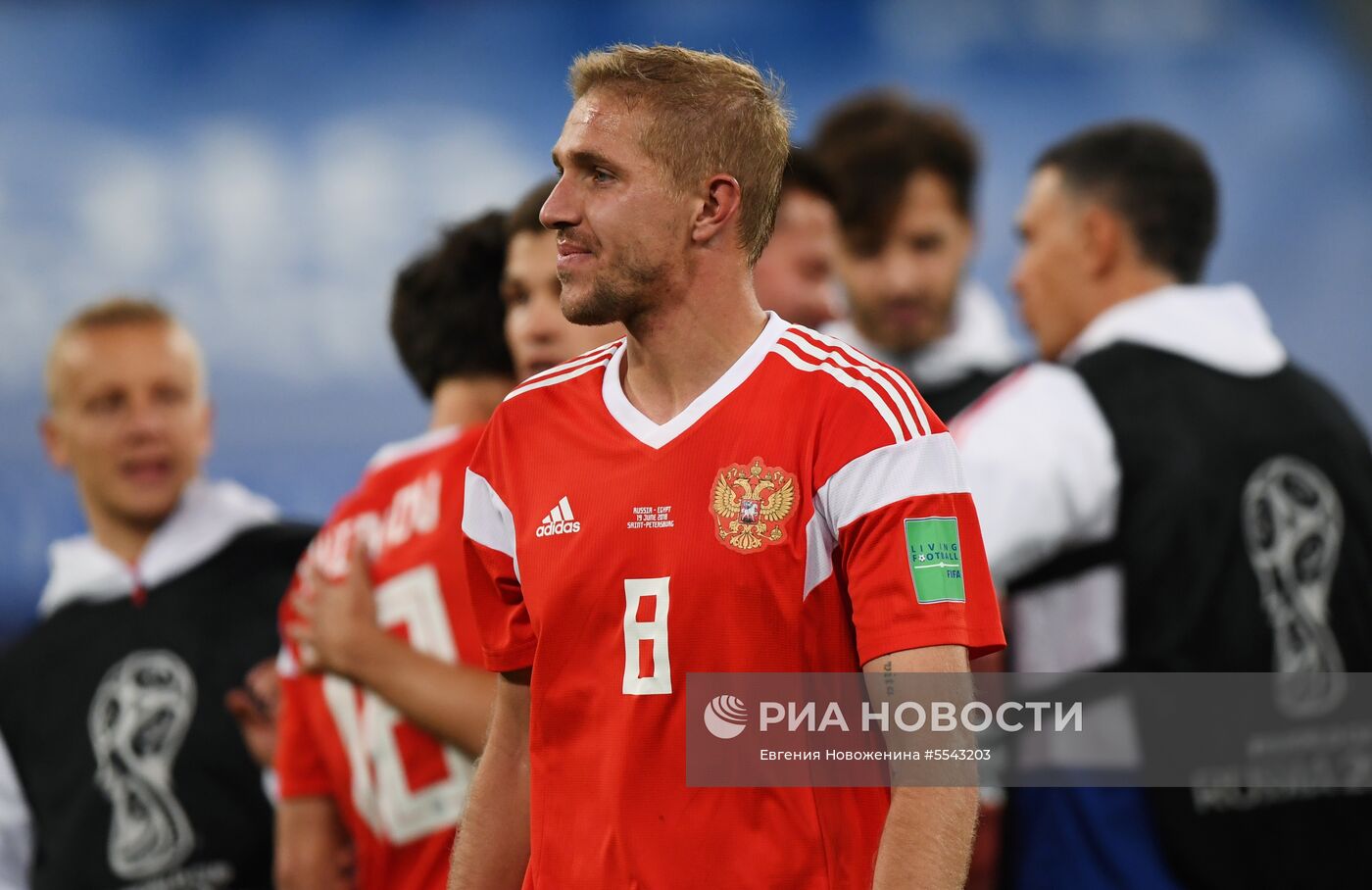 Футбол. ЧМ-2018. Матч Россия - Египет