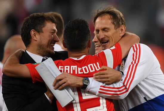 Футбол. ЧМ-2018. Матч Россия - Египет 