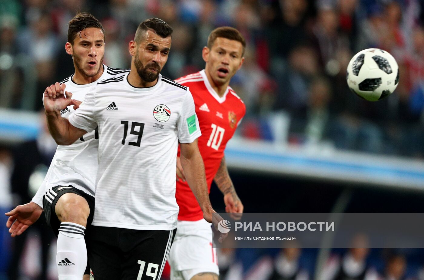 Футбол. ЧМ-2018. Матч Россия - Египет 