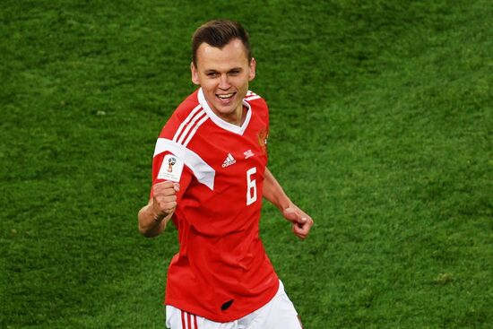 Футбол. ЧМ-2018. Матч Россия - Египет