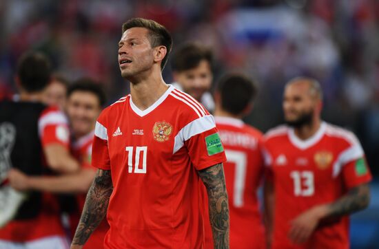 Футбол. ЧМ-2018. Матч Россия - Египет 