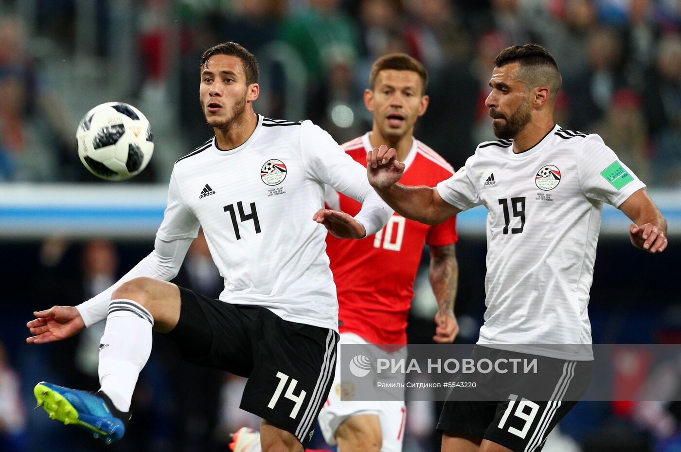 Футбол. ЧМ-2018. Матч Россия - Египет
