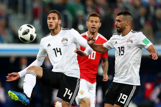 Футбол. ЧМ-2018. Матч Россия - Египет 