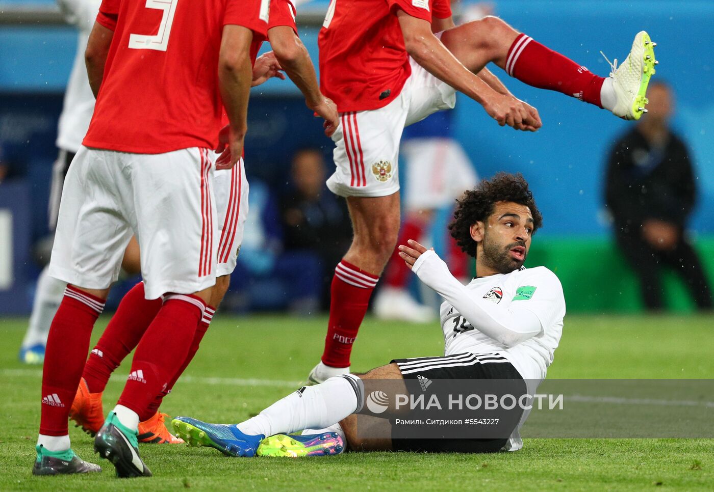 Футбол. ЧМ-2018. Матч Россия - Египет