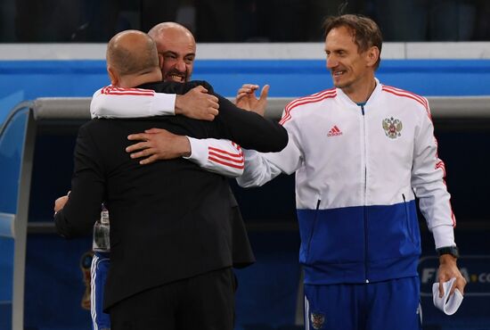 Футбол. ЧМ-2018. Матч Россия - Египет 