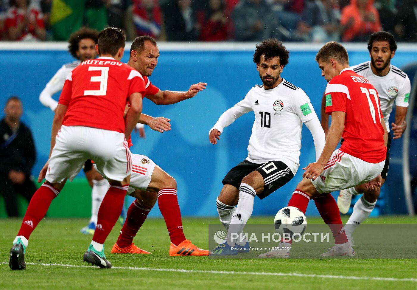 Футбол. ЧМ-2018. Матч Россия - Египет 