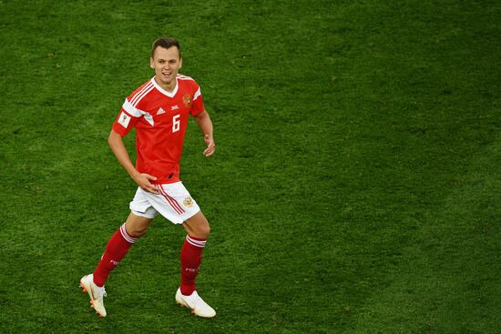 Футбол. ЧМ-2018. Матч Россия - Египет