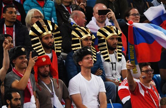 Футбол. ЧМ-2018. Матч Россия - Египет 