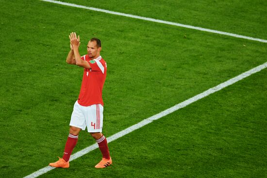 Футбол. ЧМ-2018. Матч Россия - Египет