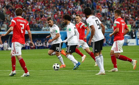 Футбол. ЧМ-2018. Матч Россия - Египет 