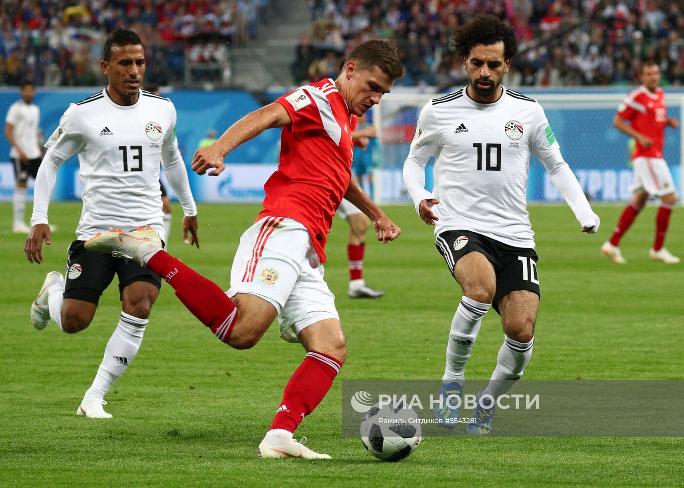 Футбол. ЧМ-2018. Матч Россия - Египет