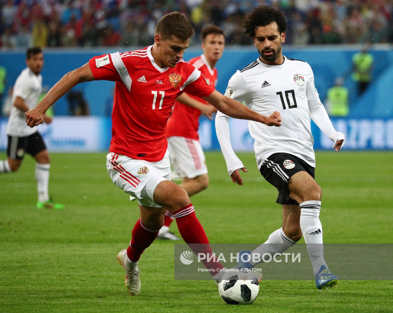 Футбол. ЧМ-2018. Матч Россия - Египет
