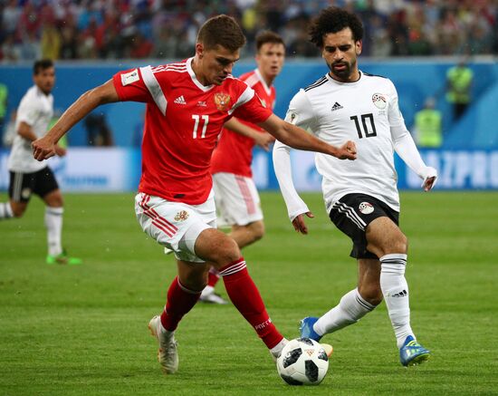Футбол. ЧМ-2018. Матч Россия - Египет 