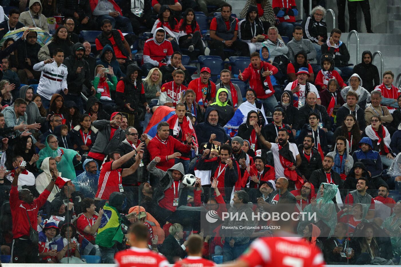 Футбол. ЧМ-2018. Матч Россия - Египет
