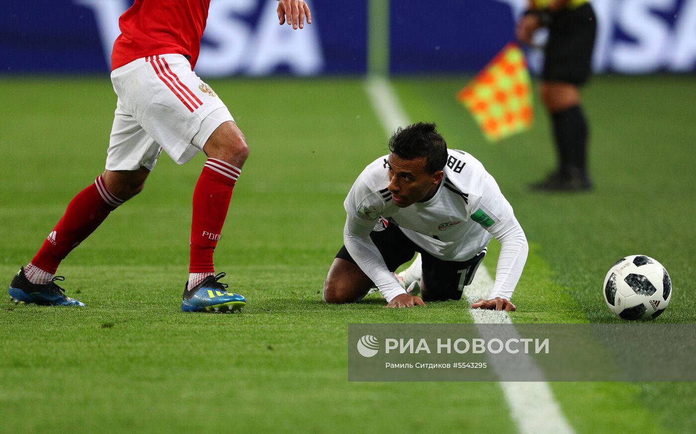 Футбол. ЧМ-2018. Матч Россия - Египет
