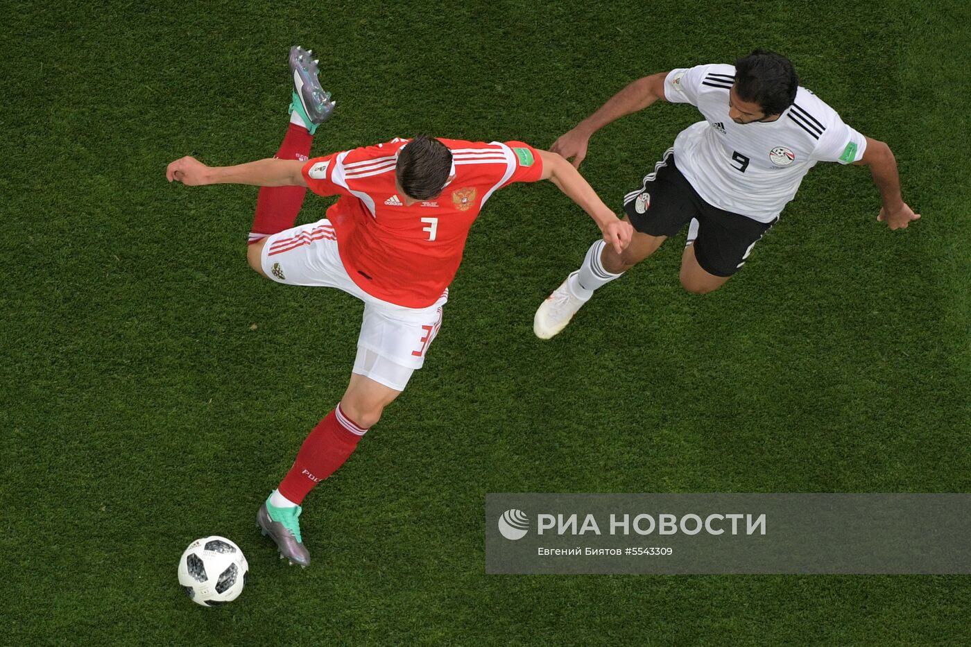 Футбол. ЧМ-2018. Матч Россия - Египет 