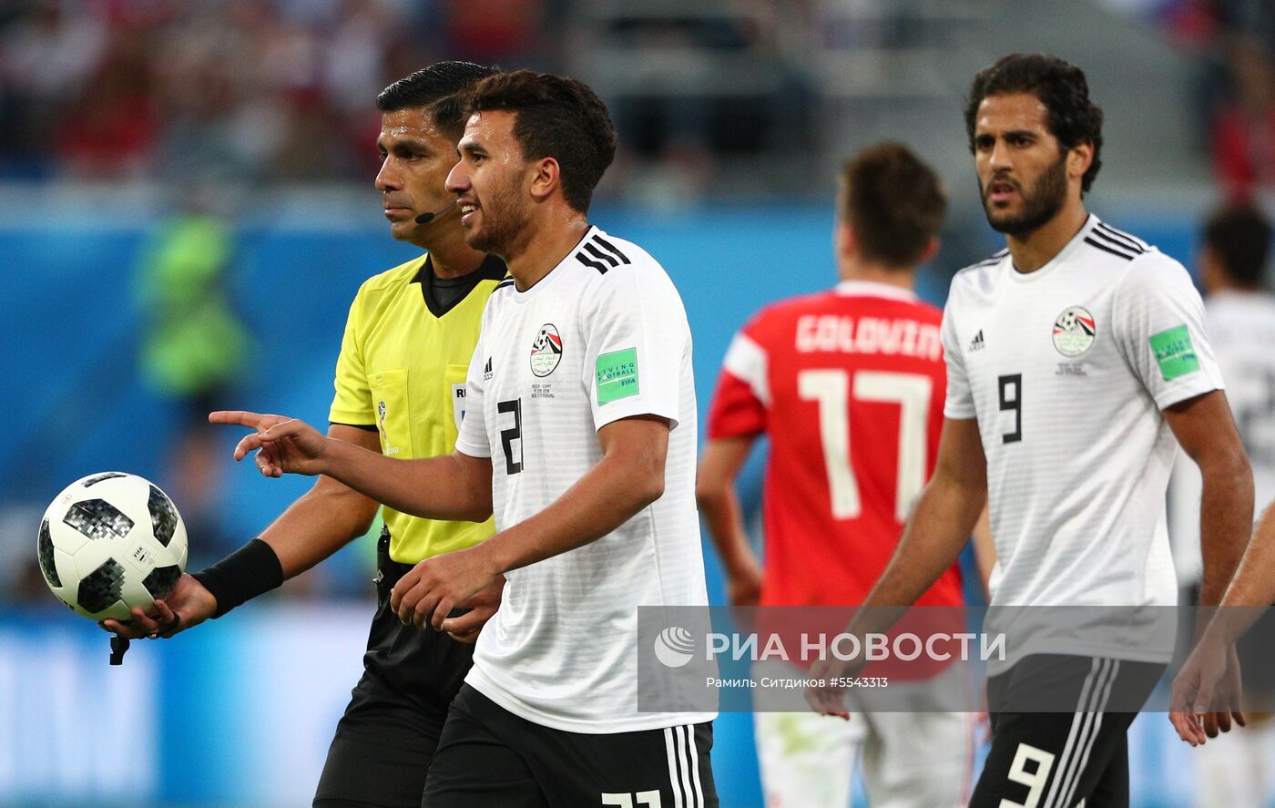 Футбол. ЧМ-2018. Матч Россия - Египет 