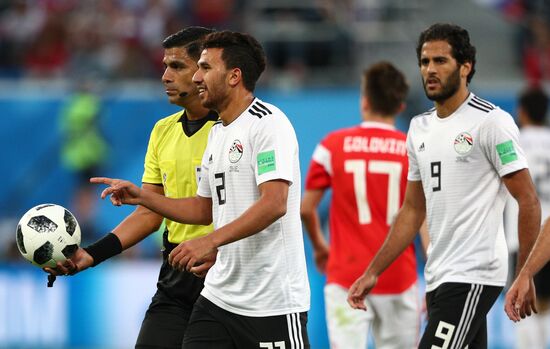 Футбол. ЧМ-2018. Матч Россия - Египет 