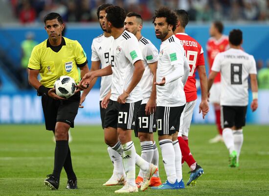 Футбол. ЧМ-2018. Матч Россия - Египет 