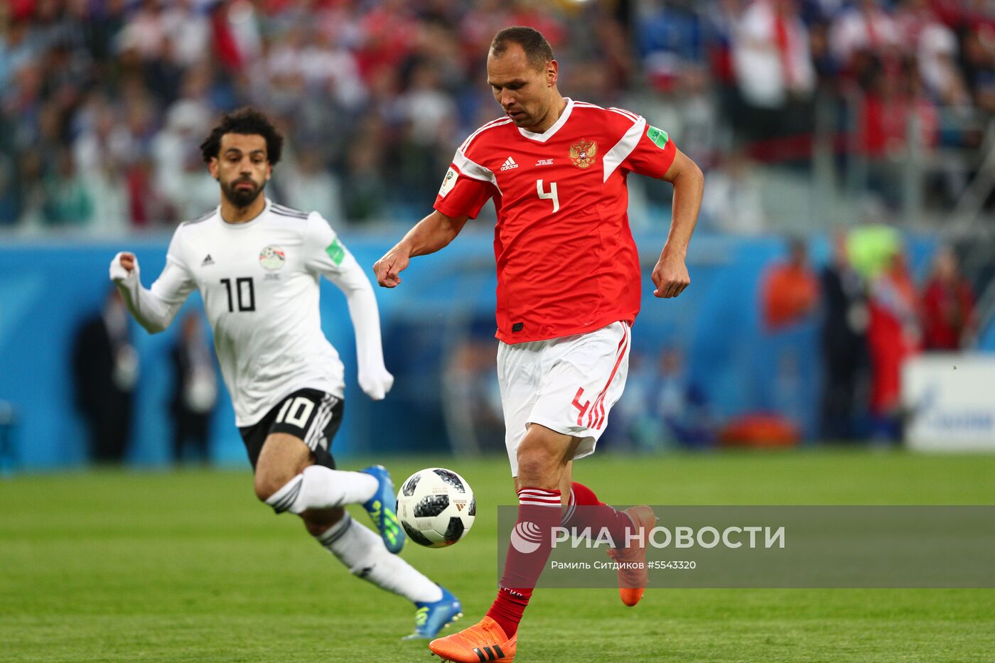 Футбол. ЧМ-2018. Матч Россия - Египет 
