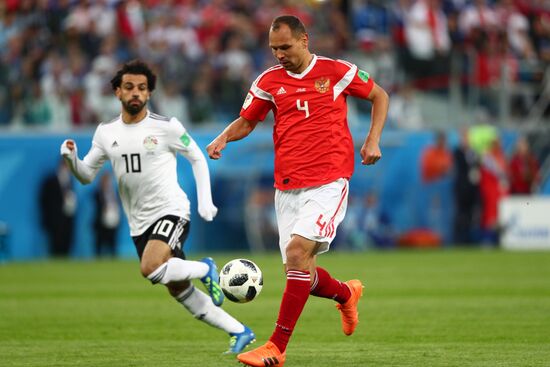 Футбол. ЧМ-2018. Матч Россия - Египет 