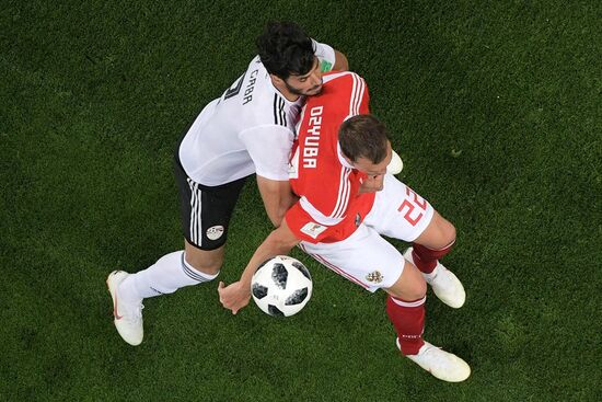 Футбол. ЧМ-2018. Матч Россия - Египет 