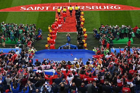Футбол. ЧМ-2018. Матч Россия - Египет