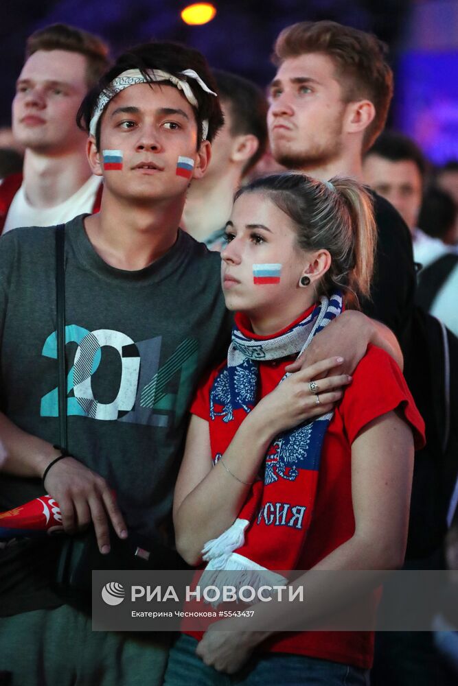 Просмотр матча ЧМ-2018 по футболу между сборными России и Египта