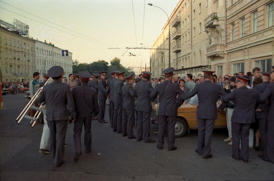 Митинг в Москве