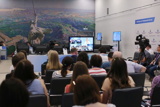Мероприятия в городских пресс-центрах ЧМ-2018 по футболу