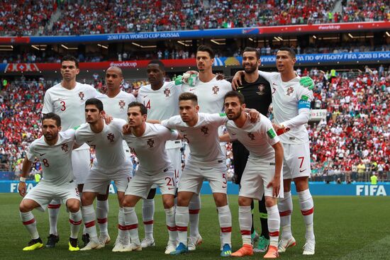 Футбол. ЧМ-2018. Матч Португалия - Марокко