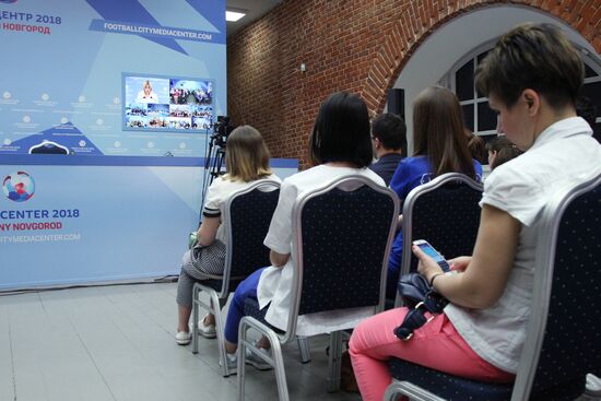 Мероприятия в городских пресс-центрах ЧМ-2018 по футболу