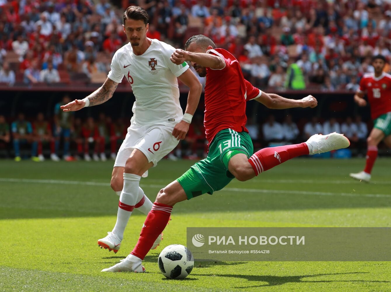 Футбол. ЧМ-2018. Матч Португалия - Марокко
