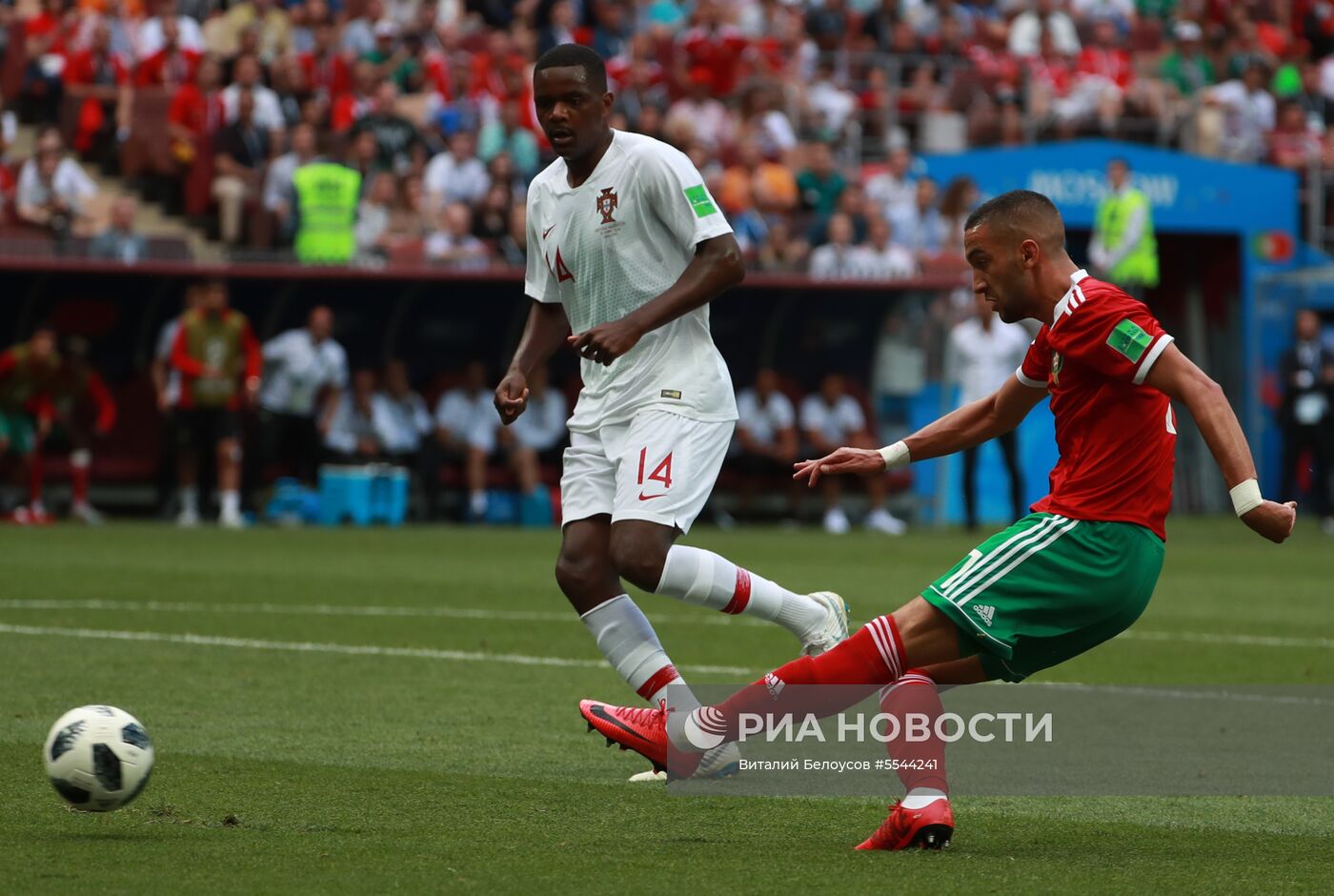 Футбол. ЧМ-2018. Матч Португалия - Марокко