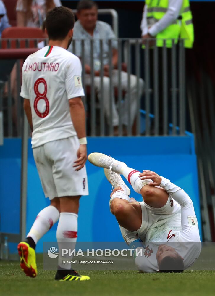 Футбол. ЧМ-2018. Матч Португалия - Марокко