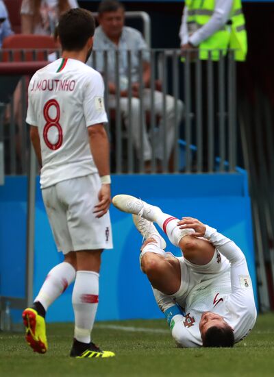 Футбол. ЧМ-2018. Матч Португалия - Марокко