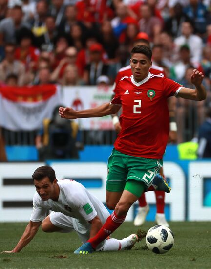 Футбол. ЧМ-2018. Матч Португалия - Марокко