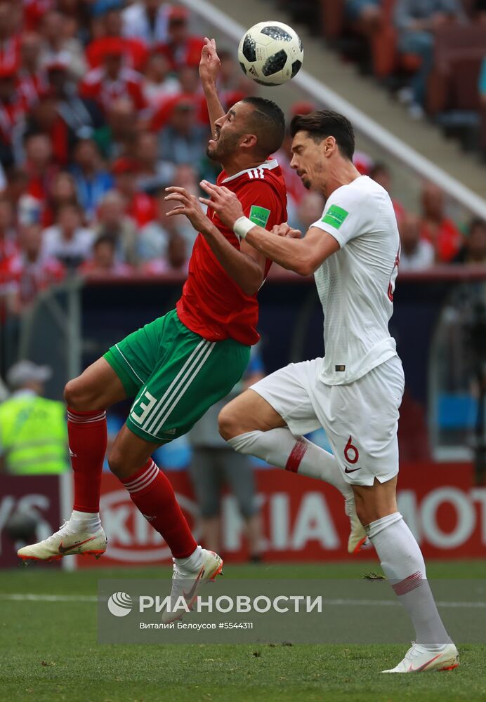 Футбол. ЧМ-2018. Матч Португалия - Марокко