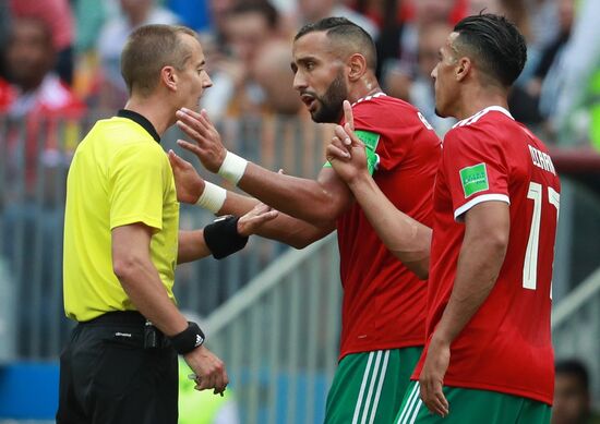 Футбол. ЧМ-2018. Матч Португалия - Марокко