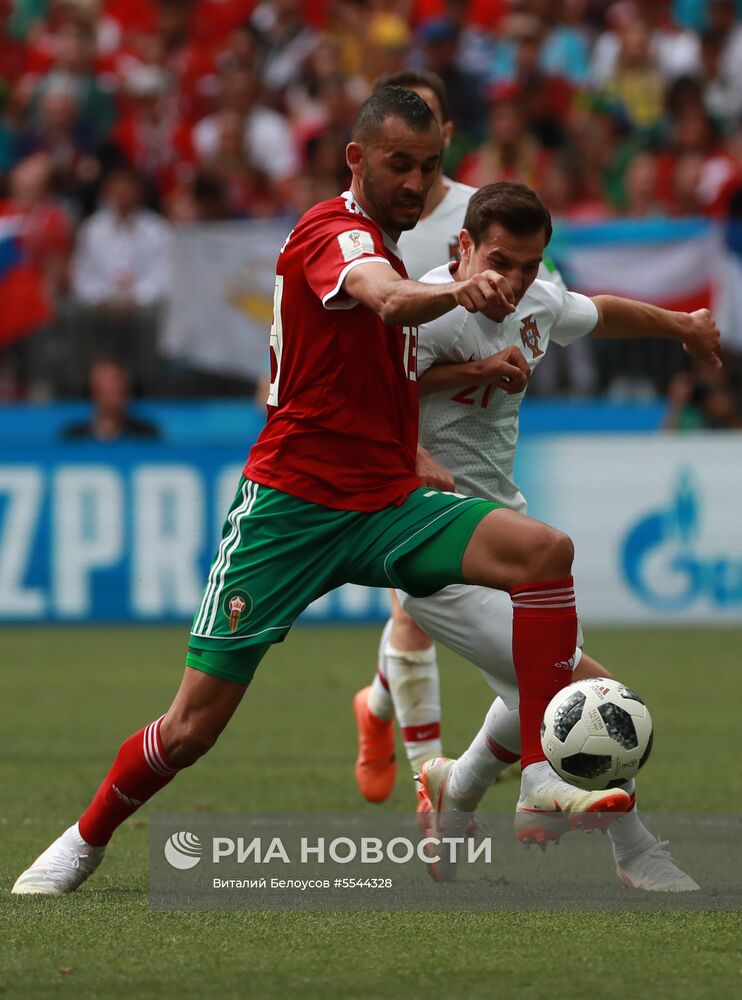 Футбол. ЧМ-2018. Матч Португалия - Марокко
